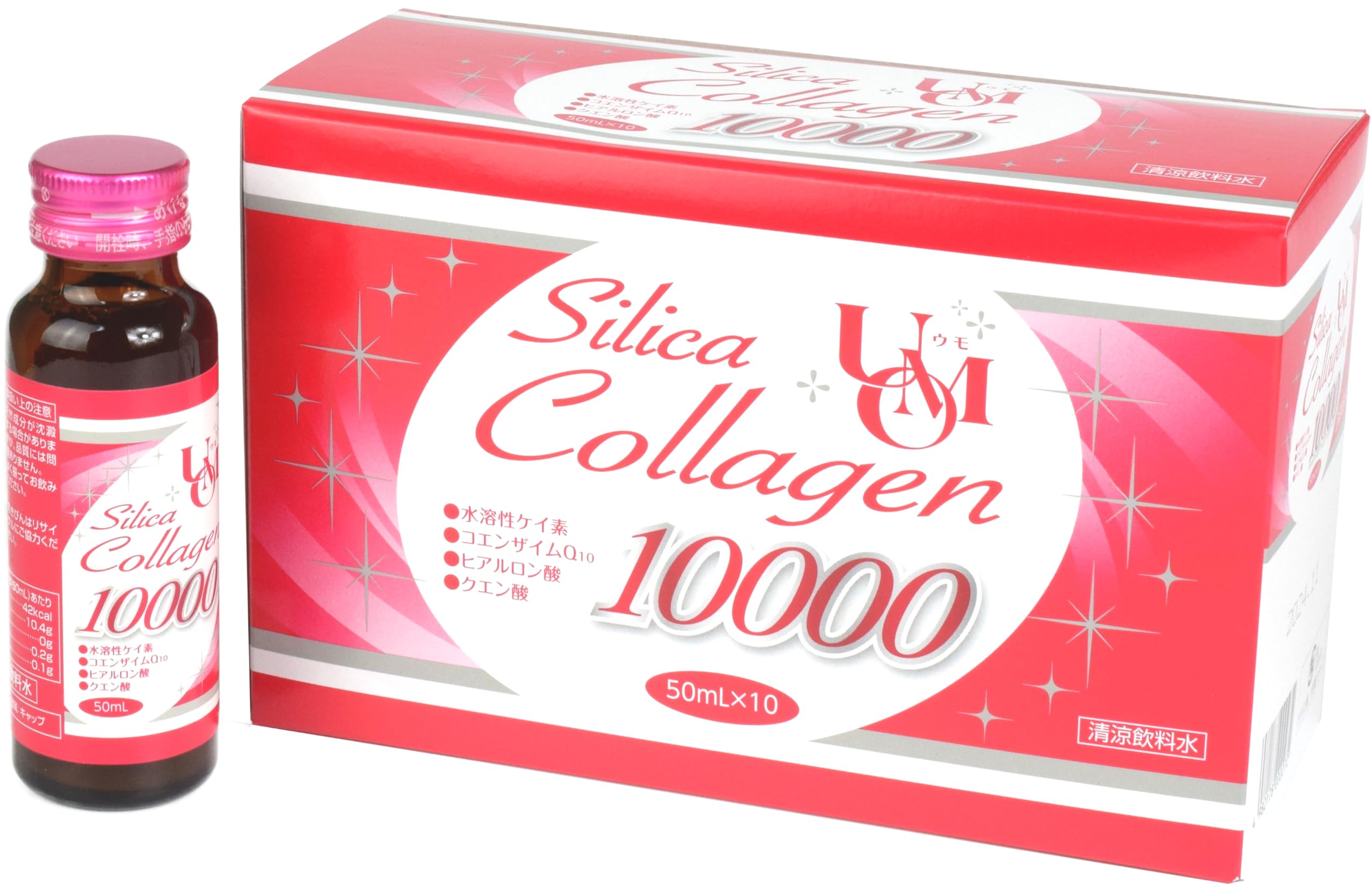 Amazon | ケイ素 シリカ 配合 10000mg 【 umo 水溶性ケイ素 配合 50ml